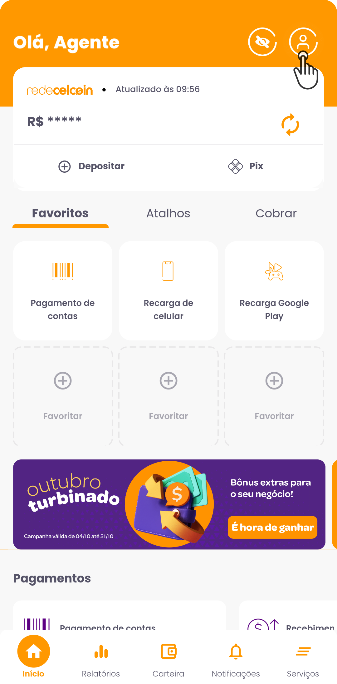 Esqueci minha senha. Como recuperar? (SITE) – Central de ajuda Rede Celcoin  - Pagamento de Contas, recargas de celular e mais!