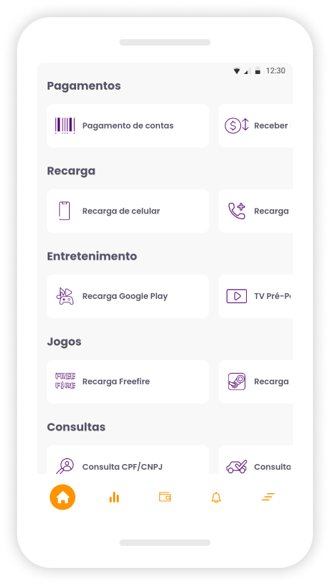 Como vender recarga de jogos online? (APP) – Central de ajuda Rede Celcoin  - Pagamento de Contas, recargas de celular e mais!