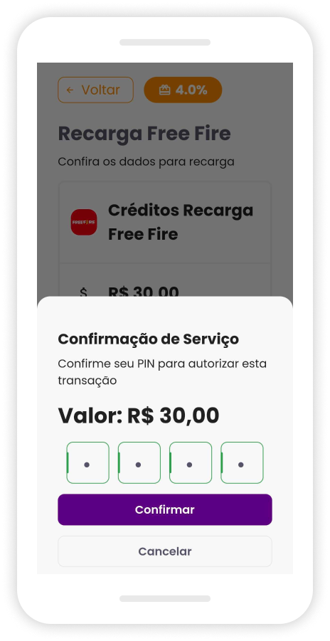 Como vender recarga de jogos online? (APP) – Central de ajuda Rede Celcoin  - Pagamento de Contas, recargas de celular e mais!